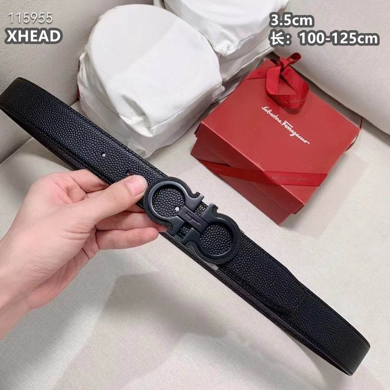 Ferragamo belt 35mmX100-125cm 8L41